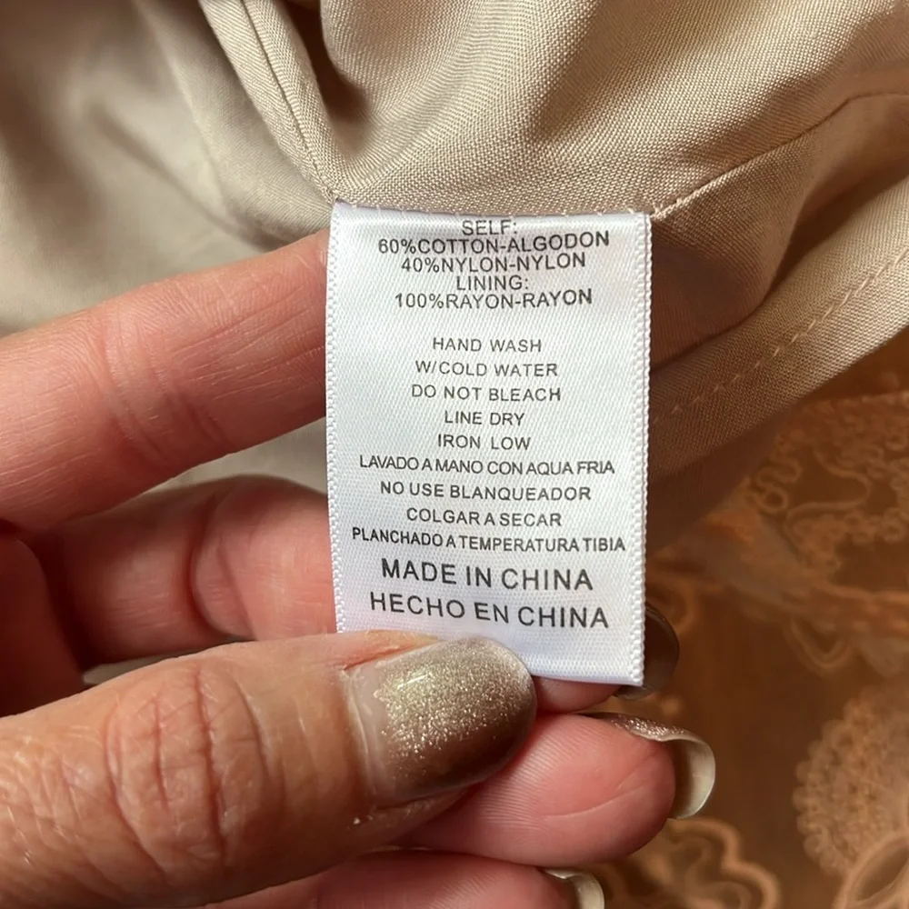 Brand new Listicle pale pink lace top - Picture 13 of 14